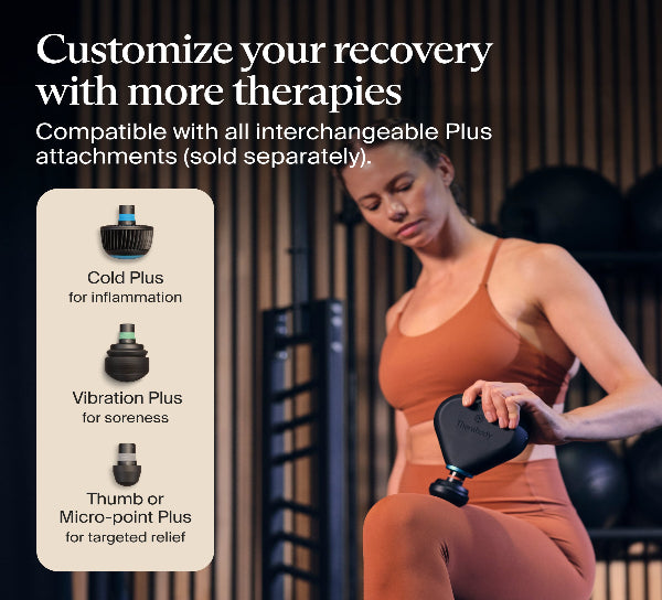Therabody Theragun Mini Plus - Portable Massage Gun with Heat