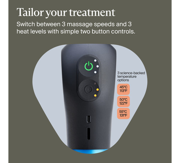 Therabody Theragun Mini Plus - Portable Massage Gun with Heat