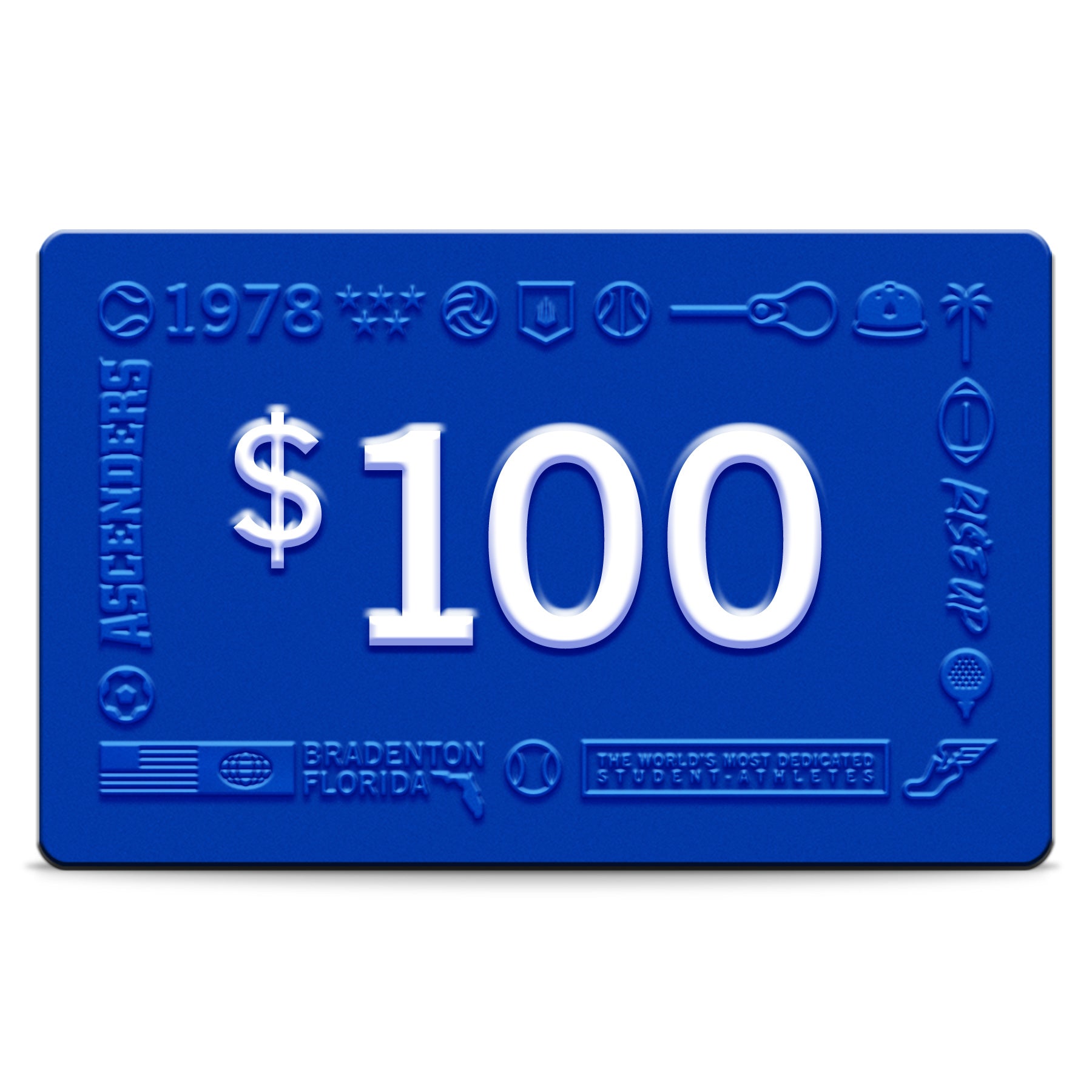 $100 Event Certificate