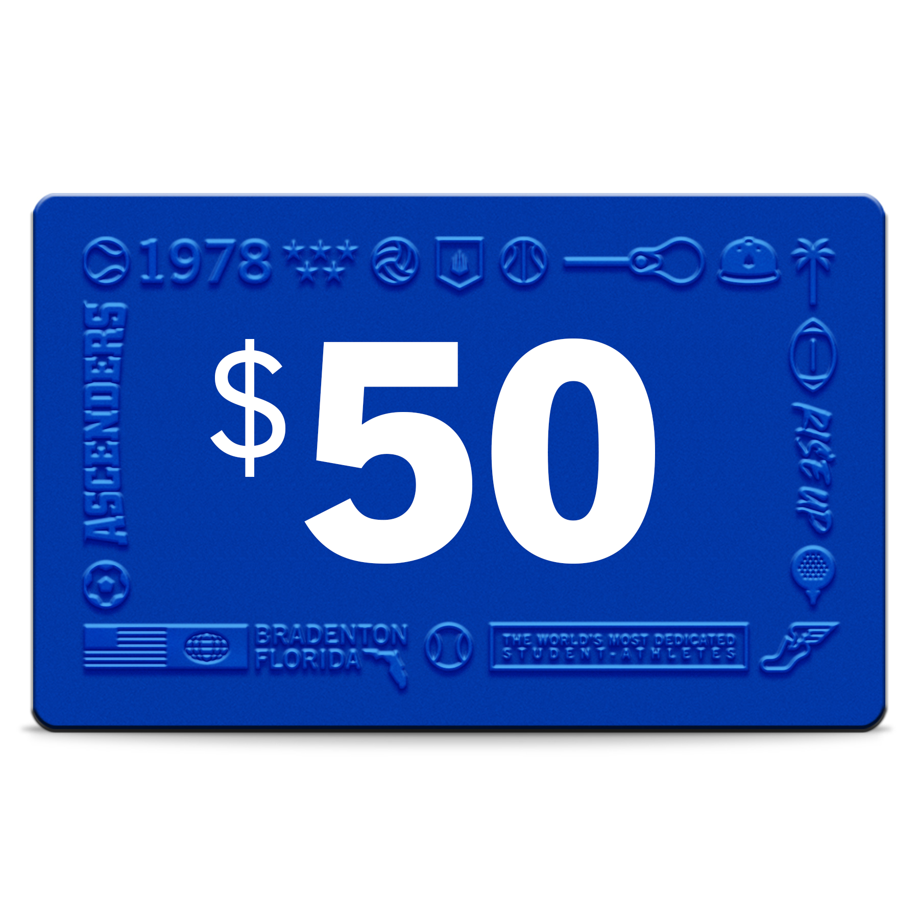 $50 Promotional Certificate