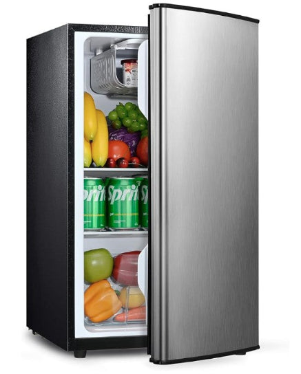 2.7 Cu.Ft Fridge with Freezer, Single Door Refrigerator