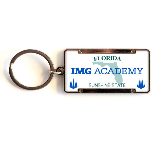 License Plate Keychain