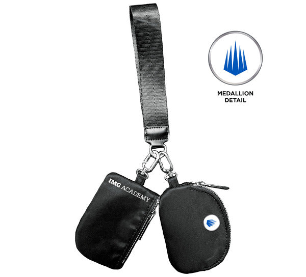 Large Strap Keychain with Coin Purse