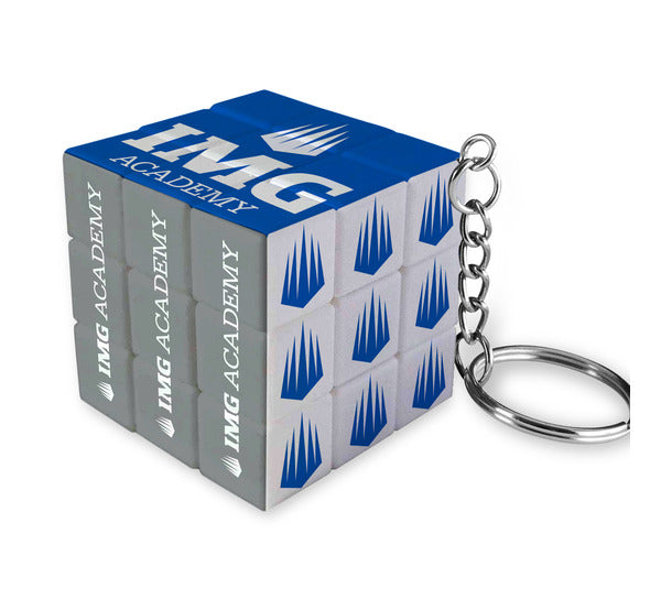 Puzzle Cube Keychain